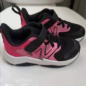 New Balance Kids' Sneakers in Black and Pink